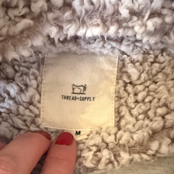 Thread & Supply Sherpa Fleece Jacket - Picture 2 of 4